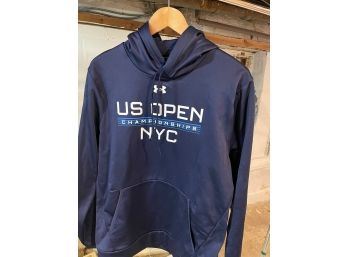 MEN'S LARGE LOOSE FIT UNDERARMOUR CHAMPIONSHIP US OPEN NYC HOODIE