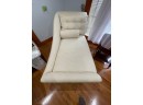 VINTAGE CREAM COLORED THOMASVILLE CHAISE LOUNGE