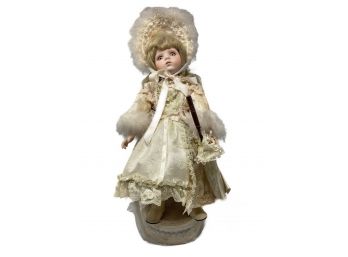 DESIGNER GUILD COLLECTION PORCELAIN DOLL 'ISABELLA' BY PATRICIA LOVELESS