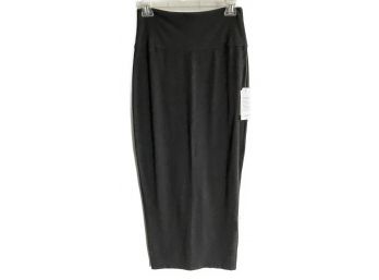 CHARCOAL MAXI SKIRT BY EILEEN FISHER