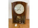 Vintage Mauthe German Wall Clock