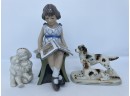Set Of 3 Vintage Collectable Figurines