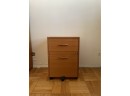 Pair Of 5 Caster Danish File Cabinets Made In Denmark