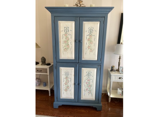 Hand Painted Armoire