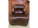 Hankcock And Moore Leather Recliner With Brass Nail Trim (1 Of 2)