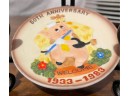 1983 Original Walt Disney Three Little Pigs 50th Anniversary Plate