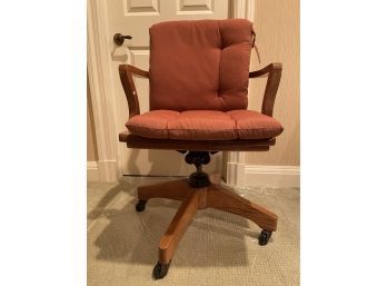 Vintage Oak Office Chair