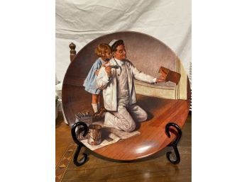 1983 Limited Edition Norman Rockwell Collection 8 Inch Plate