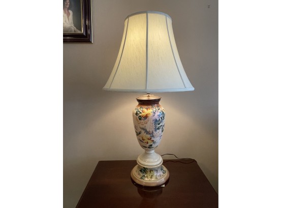 PAIR OF VINTAGE CUSTOM-MADE PORCELAIN TABLE LAMPS