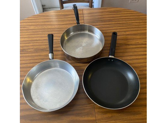 Trio Of Frying Pans