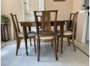 Set Of 4 MCM Cane Back Dining Side Chairs