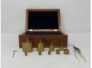 Eimer And Amend Brass Apothecary Weight Set