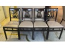 VINTAGE SET OF 4 STAKMORE CLASSIC FOLDING CHAIRS
