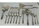 22 PC COLLECTION OF ASSORTED STERLING SILVER WARE