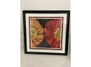 FRAMED PRINT BY PIP BLOOMFIELD 'RED AND YELLOW POPPY II'