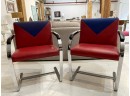 LOT OF 2 MODERNIST KNOLL BRNO CHAIRS