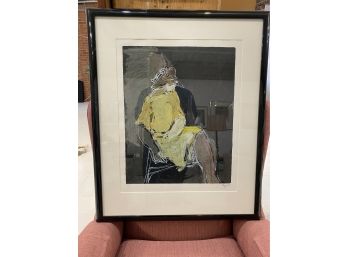 'THE BROWN HAT' SIGNED PRINT BY ITZCHAK TARKAY, #302/350