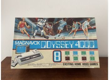 VERY RARE 1977 MAGNAVOX ODYSSEY 4000 GAME SYSTEM IN ORIGINAL BOX