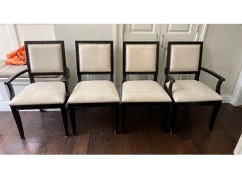 4 PC SET OF POTTERY BARN DINNER CHAIRS