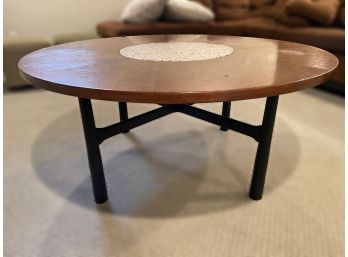 Granite  Center Round Coffee Table