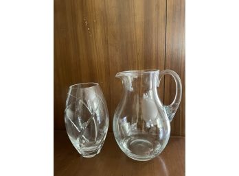 Crystal/Glass Pitcher/Vase