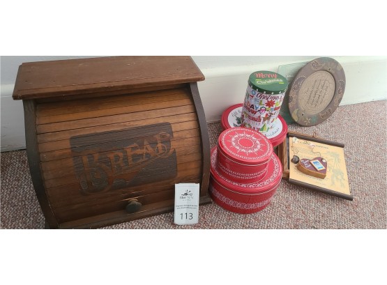 Bread Box, Tins, And More