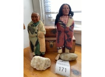 Folk Art Native American Dolls And More