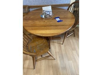 Round Kitchen Table With Two Chairs