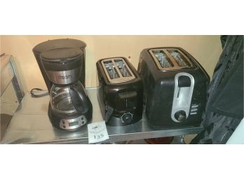 Coffee Pot And Toasters