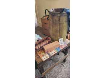 Side Table, Cheese Box, And More