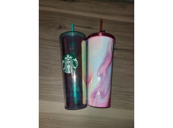 Starbucks Cup And Manna Tumbler