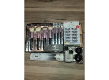 Makeup Brushes, Eyelashes, Dior Traveling Containers, Cover Stick