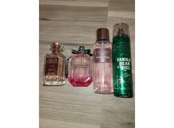 Victoria's Secret Perfume And Bath And Body Works Mist