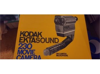 Kodac Movie Camera And Panasonic Camcorder