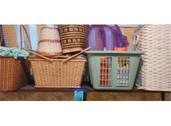 Baskets And Cleaning Supplies