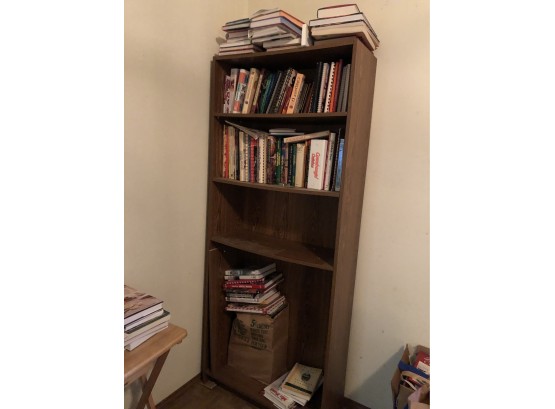 Bookcase And Books