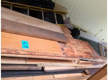 Wood, Doors, Ladder And Scrap Metal