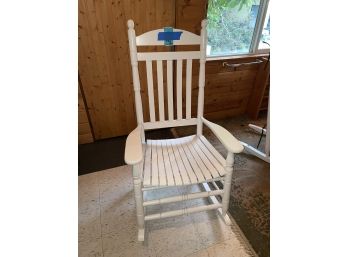Wooden Rocking Chair-2