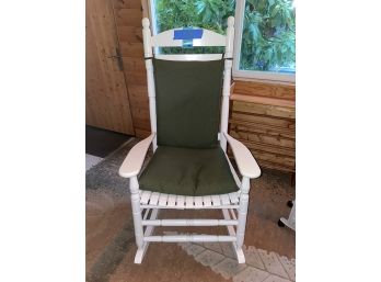 Wooden Rocking Chair-1