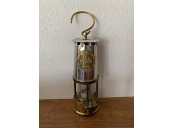 The Protector Lamp And Lighting Co Eccles M&Q Type 6 Brass Miners Lamp (#4)