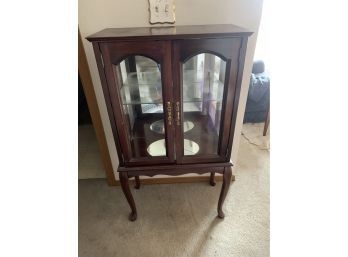 Display Cabinet With Cabriole Legs
