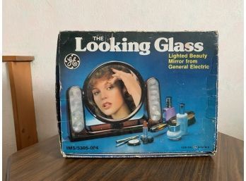 Vintage GE The Looking Glass Lighted Mirror