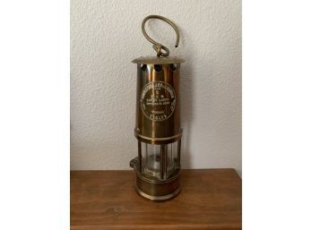 The Protector Lamp And Lighting Co Eccles M&Q Type 6 Brass Miners Lamp (#3)