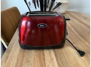 Red Oster Toaster