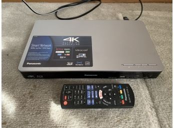 Panasonic Smart Network 3D/Blu-Ray/DVD Player And Streaming Device