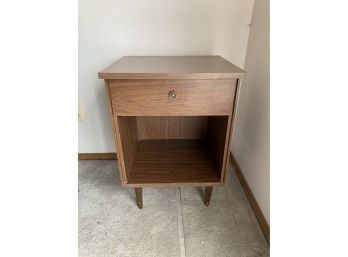 Vintage Nightstand With Drawer