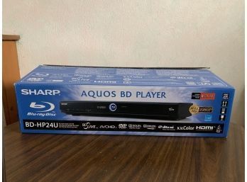 Sharp Aquos Blu-ray Player With Streaming Option