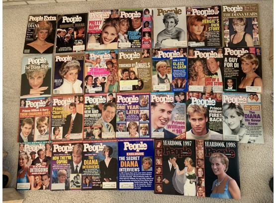 People Magazine Princess Diana Collection
