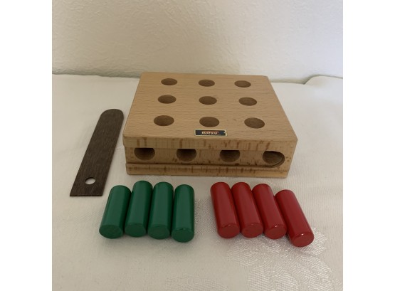 Wooden Peg Game Made By Brio