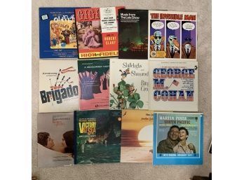Vinyl Records With Music From Broadway, TV, And Motion Pictures